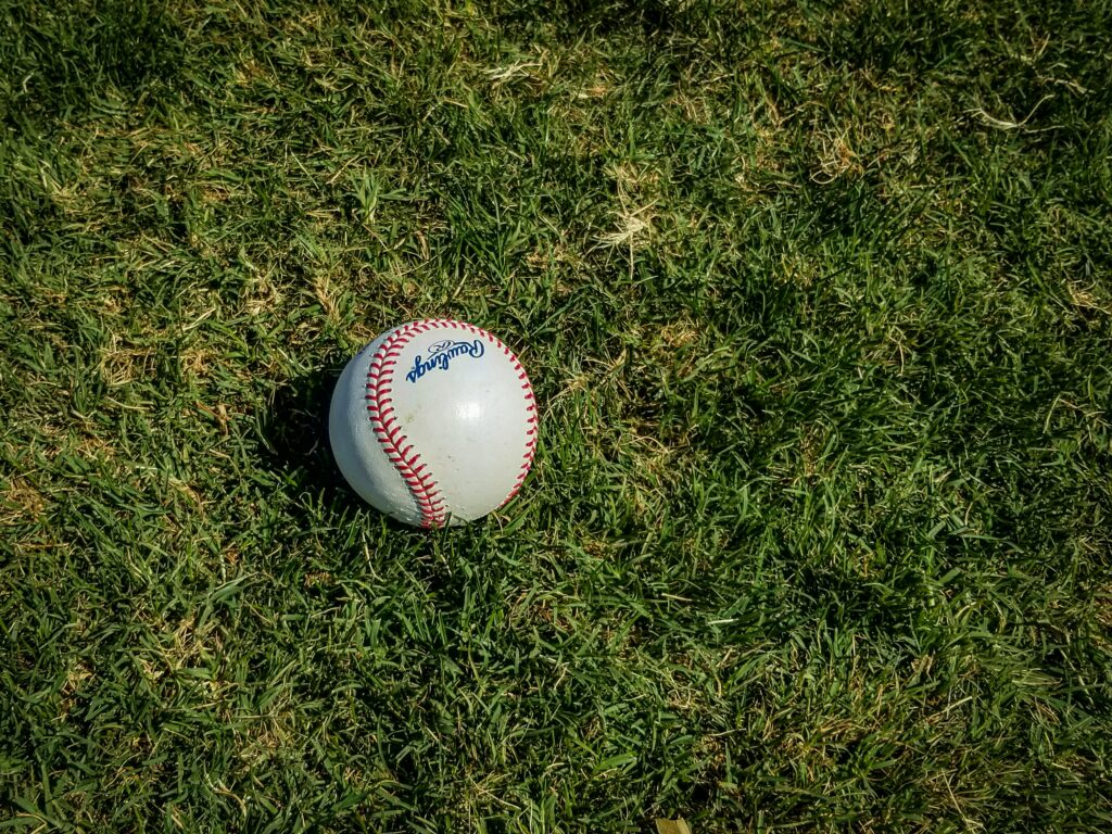 Drinking outside spring training games.